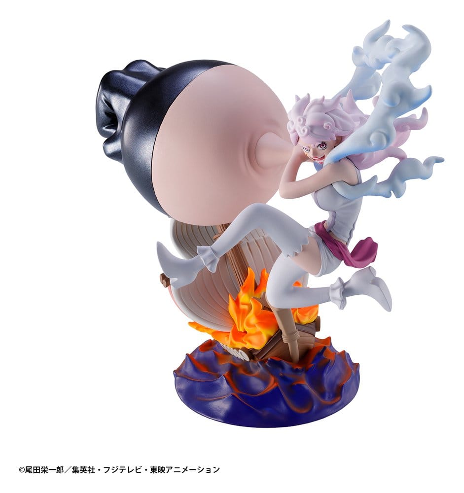 One Piece Petitrama series LOGBOX RE BIRTH Ver. Egghead 02 Figuras Mini 8 cm Blind Box Expositor (4)