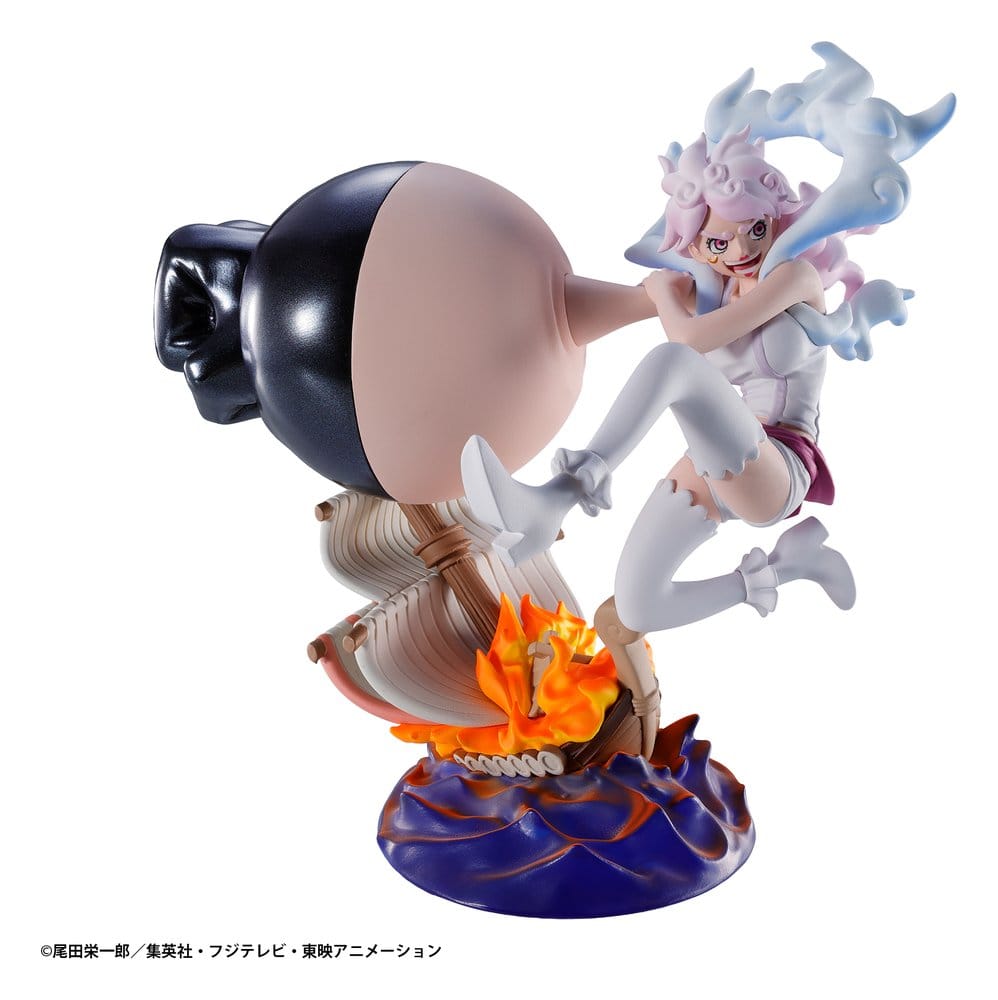 One Piece Petitrama series LOGBOX RE BIRTH Ver. Egghead 02 Figuras Mini 8 cm Blind Box Expositor (4)