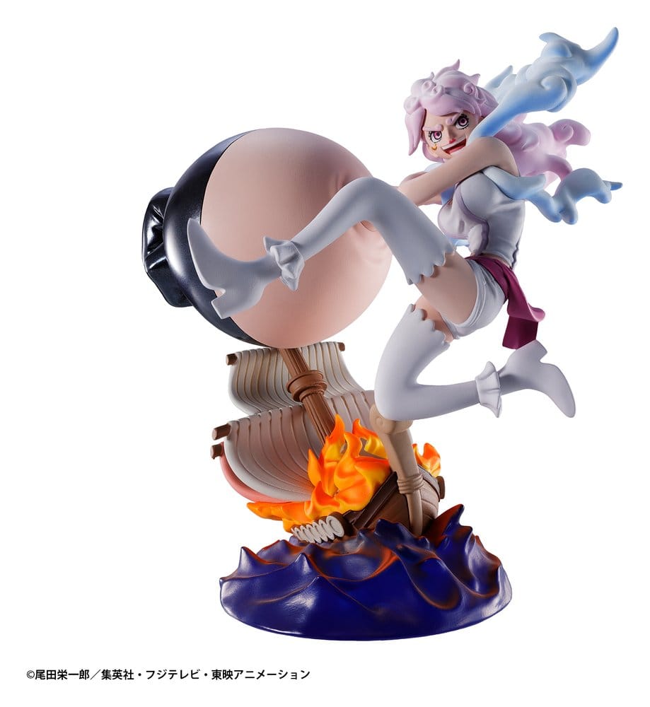 One Piece Petitrama series LOGBOX RE BIRTH Ver. Egghead 02 Figuras Mini 8 cm Blind Box Expositor (4)