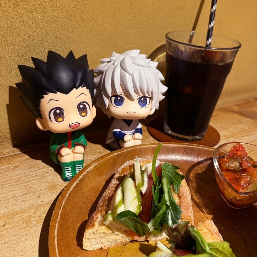 Hunter x Hunter Pack de 2 Figuras PVC Look Up Gon Freecss & Killua Zoldyck 11 cm (with gift)