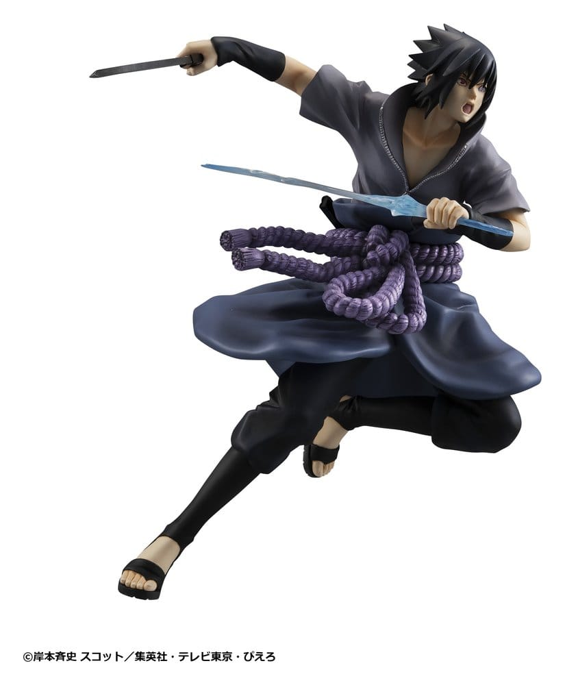 Naruto Shippuden Figura PVC G.E.M. Series Sasuke Uchiha Great Ninja War Ver. 23 cm (Repeat)