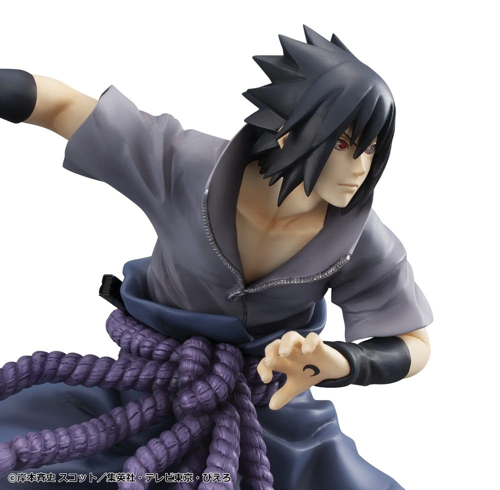 Naruto Shippuden Figura PVC G.E.M. Series Sasuke Uchiha Great Ninja War Ver. 23 cm (Repeat)