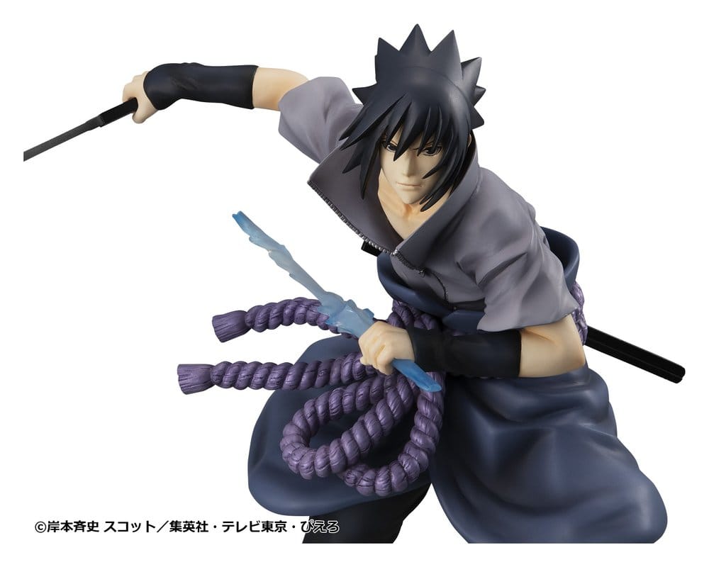 Naruto Shippuden Figura PVC G.E.M. Series Sasuke Uchiha Great Ninja War Ver. 23 cm (Repeat)