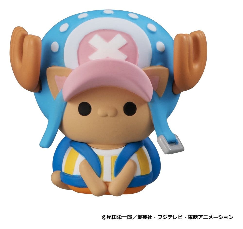 One Piece Mega Cat Project Figuras Mini NyanPieceNyan! I'm gonna be king of Paw-rates!! Blind Box Surtido (8) (Repeat)