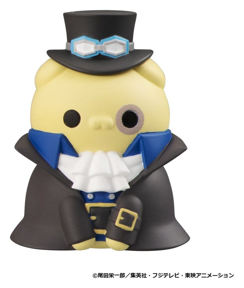 One Piece Mega Cat Project Figuras Mini NyanPieceNyan! I'm gonna be king of Paw-rates!! Blind Box Surtido (8) (Repeat)