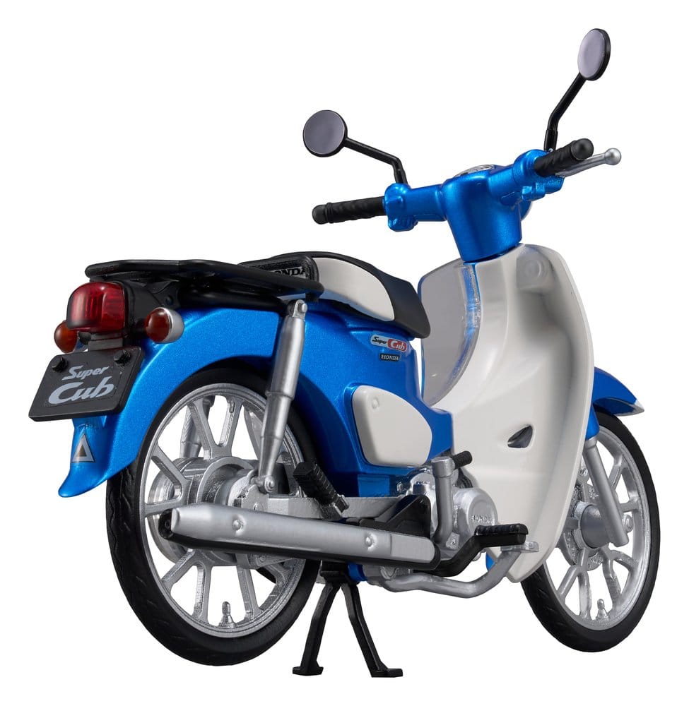 Honda Maqueta Plastic Model Kit Kaitanics Super Cub 110 Glint Wave Blue Metalic