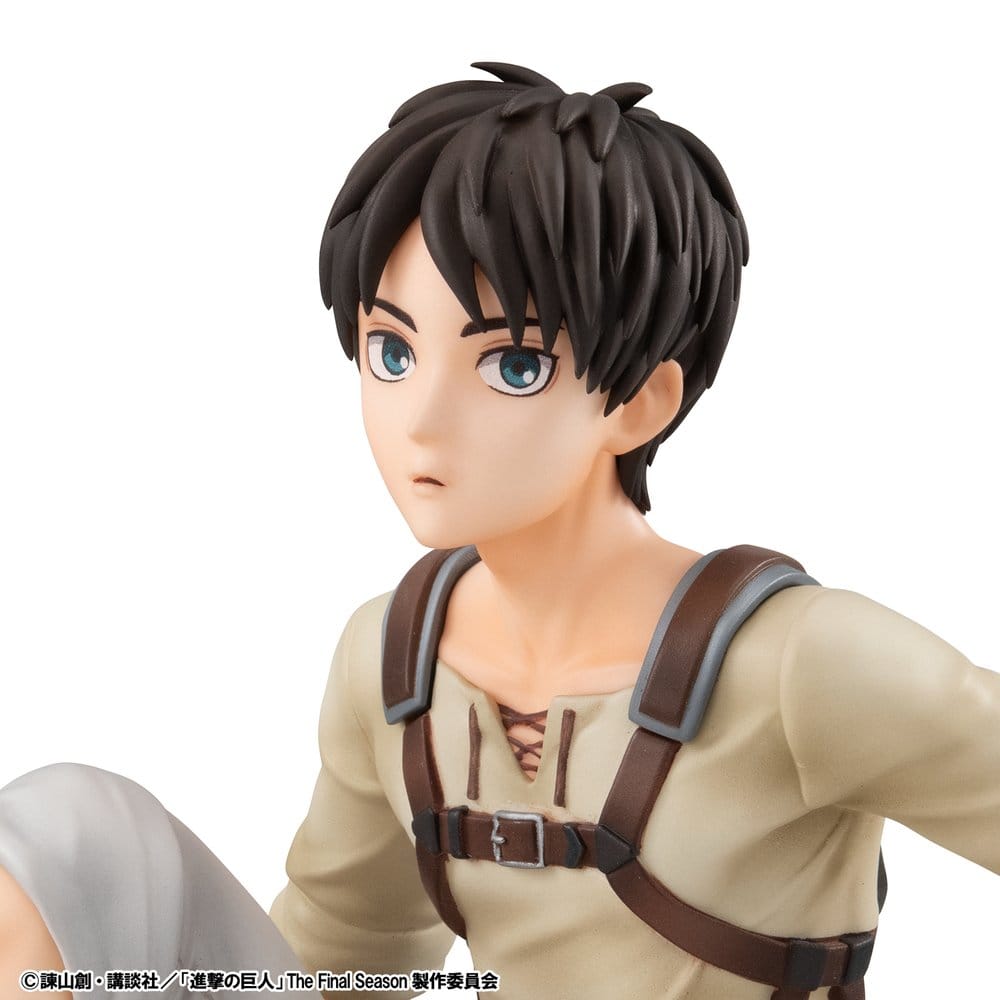 Attack on Titan Figura PVC G.E.M. Series Eren Yeager Palm Size 10 cm