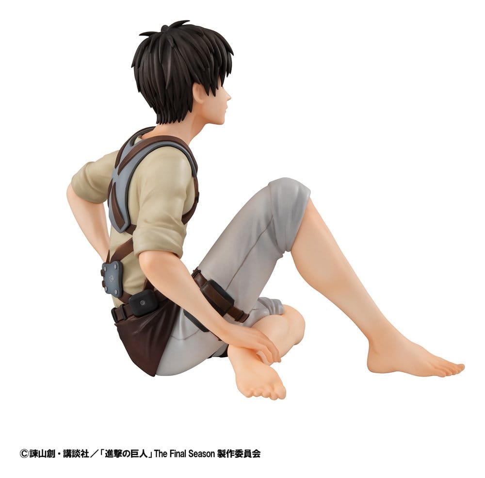 Attack on Titan Pack de 2 Figuras PVC G.E.M. Series Eren Yeager & Squad Captain Levi Palm Size