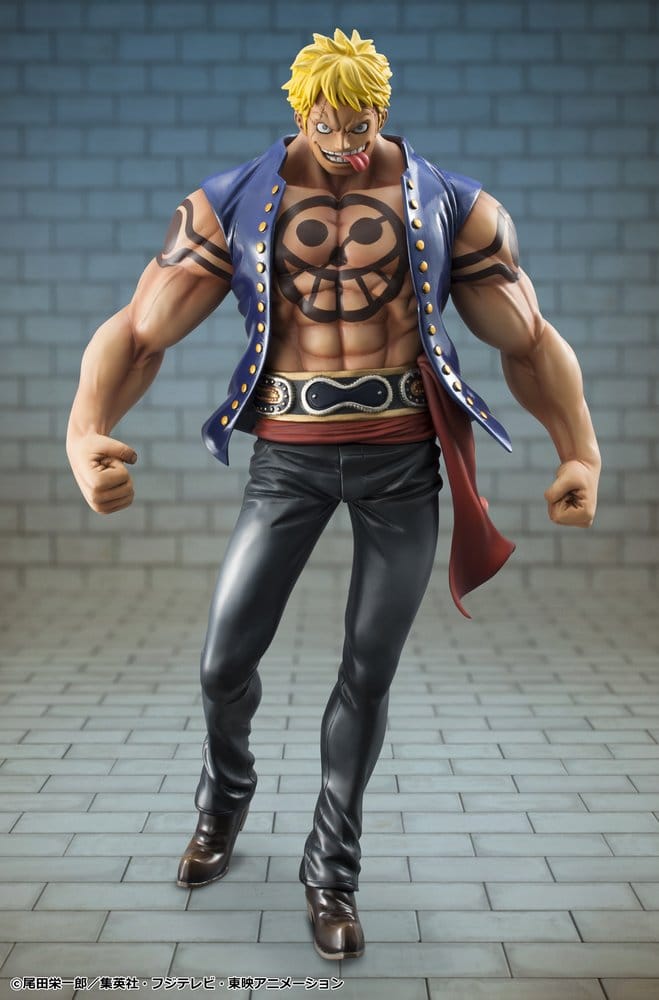 One Piece Figura PVC Portrait.Of.Pirates "Sailing Again" Bellamy the Hyena 25 cm (Limited Repeat) Frikytopia
