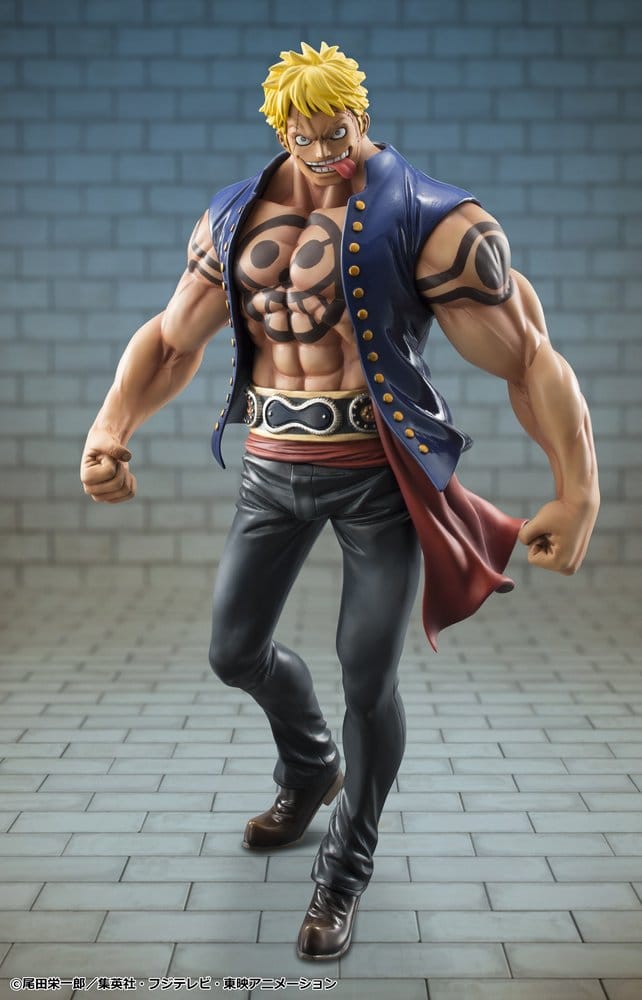 One Piece Figura PVC Portrait.Of.Pirates "Sailing Again" Bellamy the Hyena 25 cm (Limited Repeat)