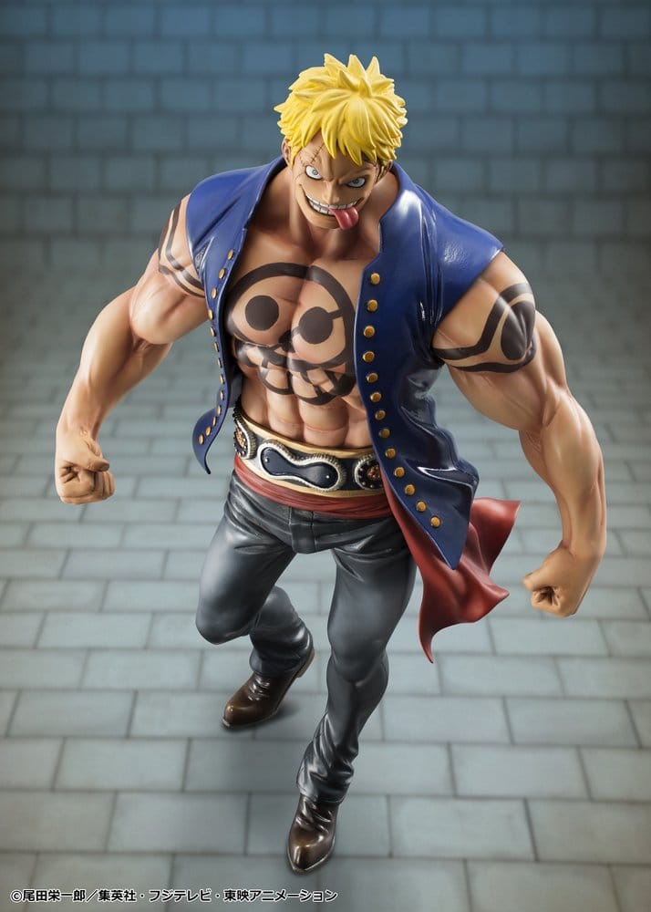 One Piece Figura PVC Portrait.Of.Pirates "Sailing Again" Bellamy the Hyena 25 cm (Limited Repeat)