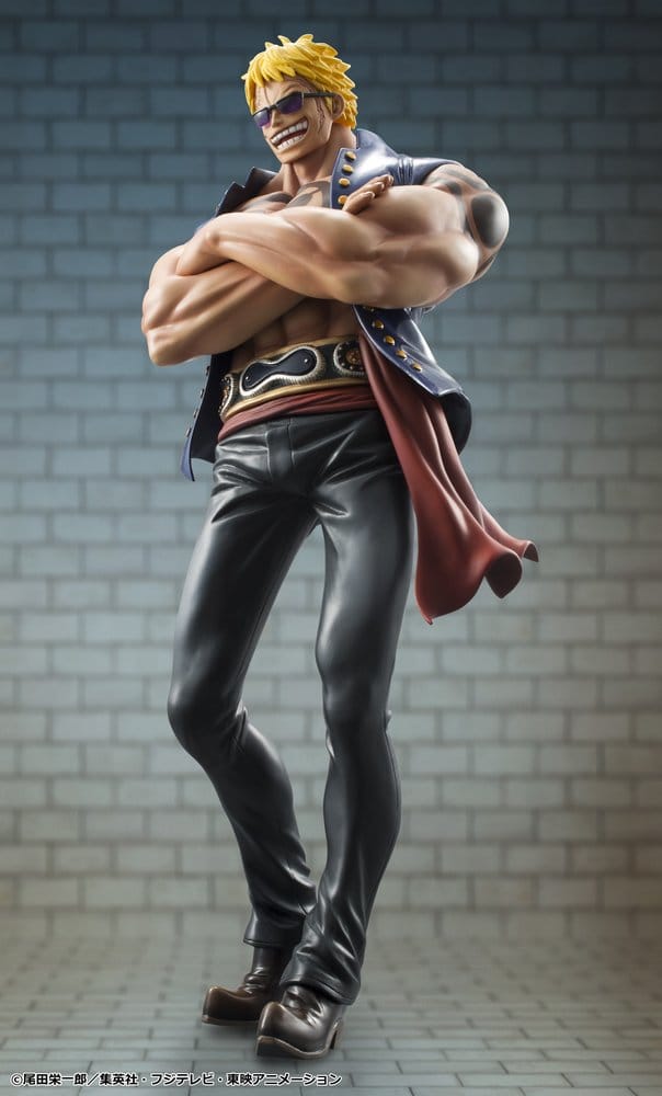 One Piece Figura PVC Portrait.Of.Pirates "Sailing Again" Bellamy the Hyena 25 cm (Limited Repeat)