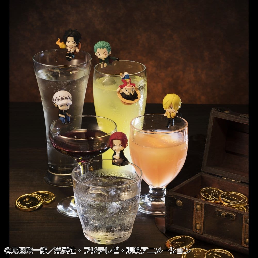 One Piece Ochatomo series Figuras Mini Pirates Party 4 cm Blind Box Expositor (8) (Repeat)