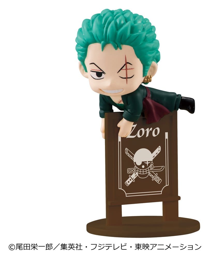 One Piece Ochatomo series Figuras Mini Pirates Party 4 cm Blind Box Expositor (8) (Repeat)