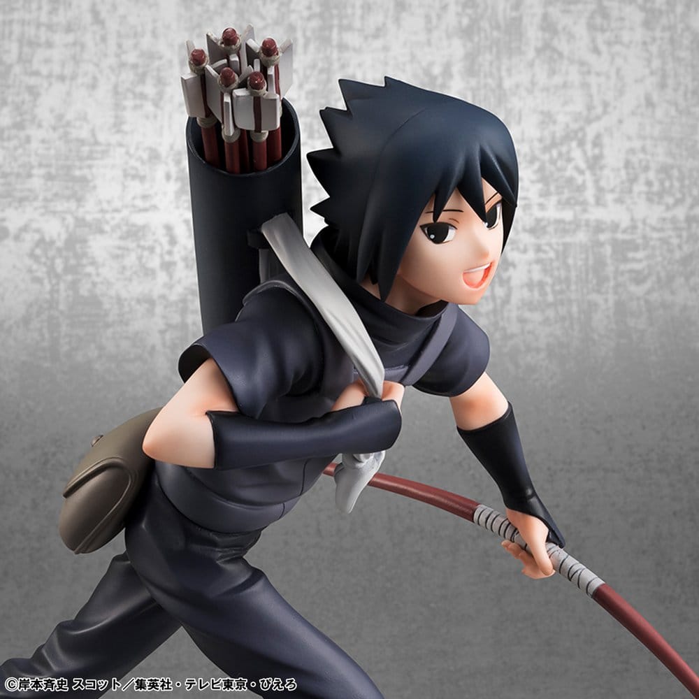 Naruto Shippuden Pack de 2 Figuras PVC G.E.M. Series Itachi Uchiha & Sasuke (Repeat)