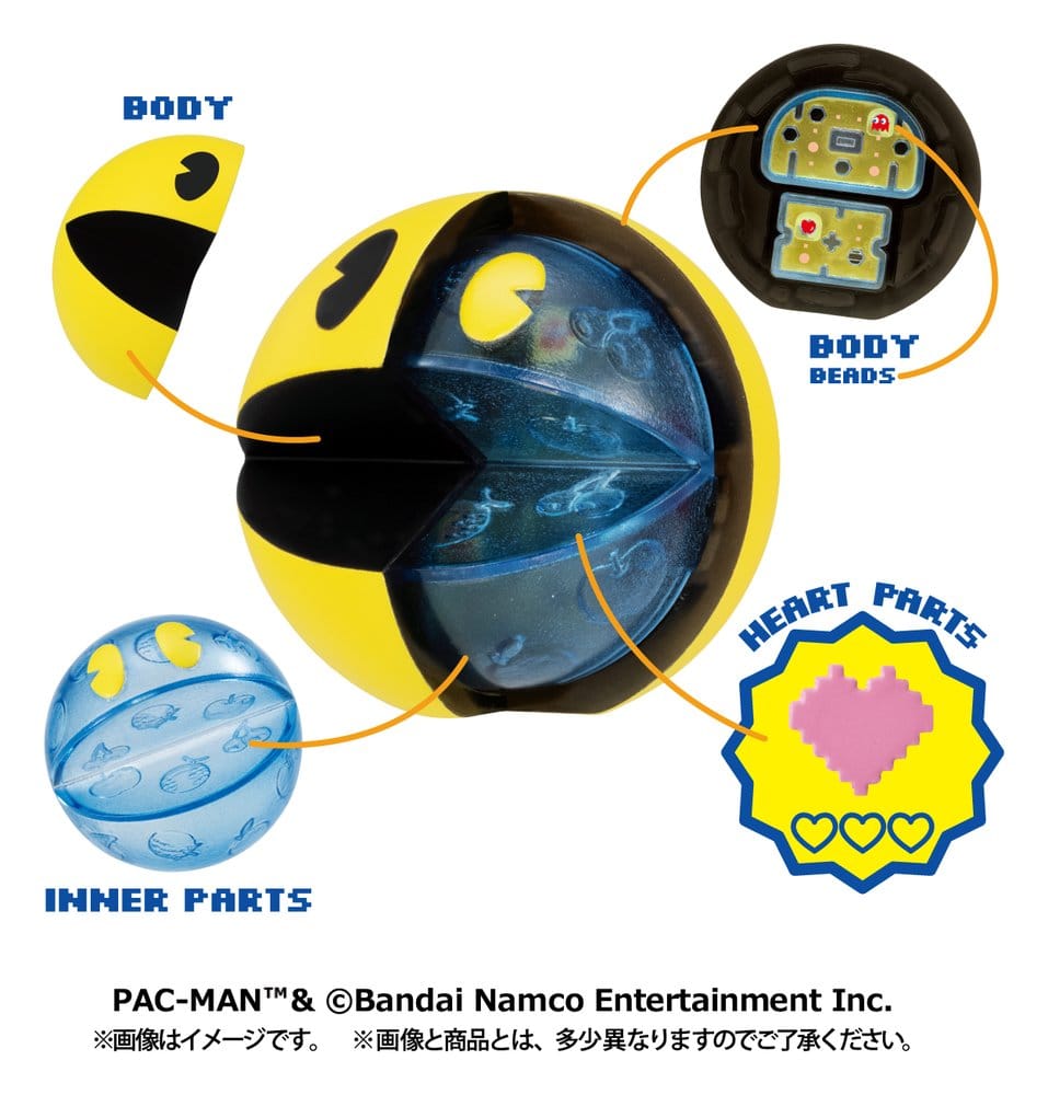 Pac-Man Inside Fantasy Figuras Mini 6 cm Blind Box Expositor (4)