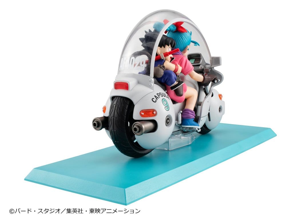 Dragon Ball Desktop Real McCoy Figura PVC Diorama 06 Son Goku & Bulma Limited Repeat Edition