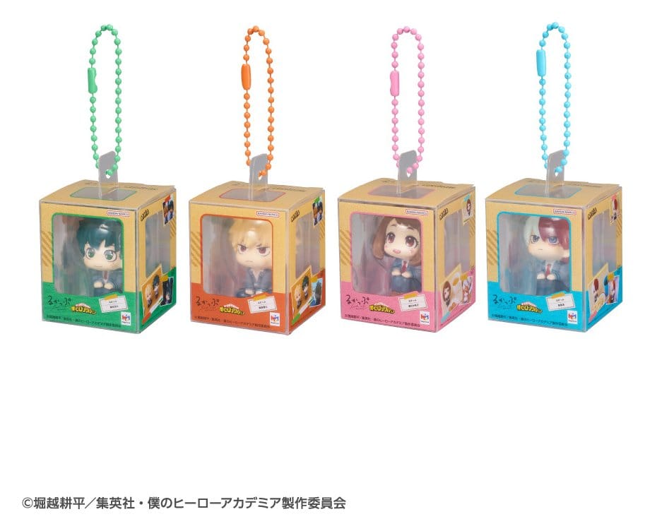 My Hero Academia Look Up Figuras Mini PVC Miniature Collection 4 cm Expositor (4) Frikytopia