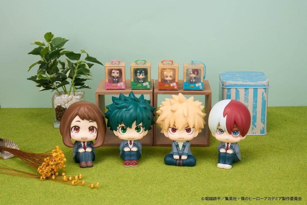 My Hero Academia Look Up Figuras Mini PVC Miniature Collection 4 cm Expositor (4)