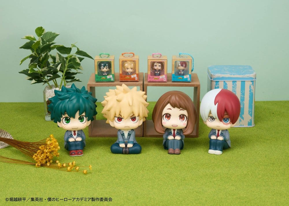 My Hero Academia Look Up Figuras Mini PVC Miniature Collection 4 cm Expositor (4)