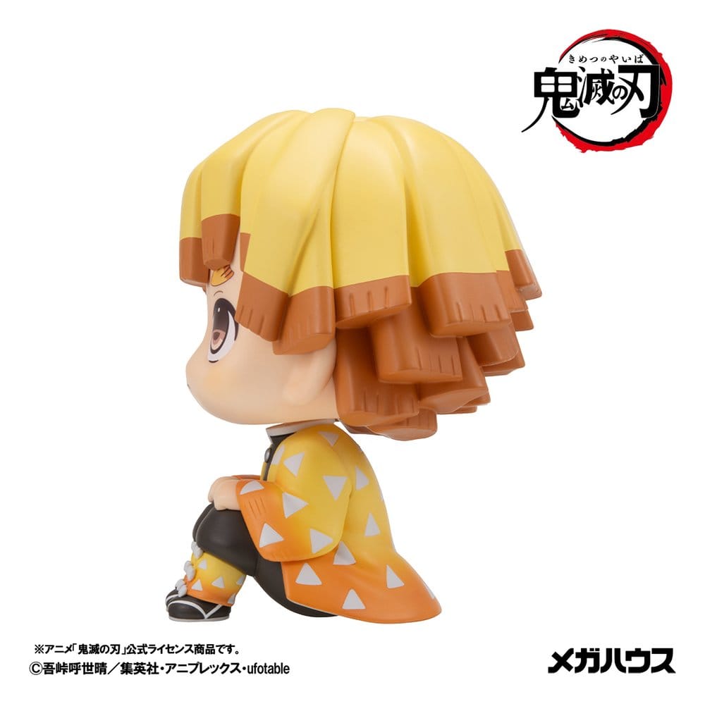 Demon Slayer: Kimetsu no Yaiba Figura PVC Look Up Zenitsu Agatsuma Grumpy Ver. 11 cm