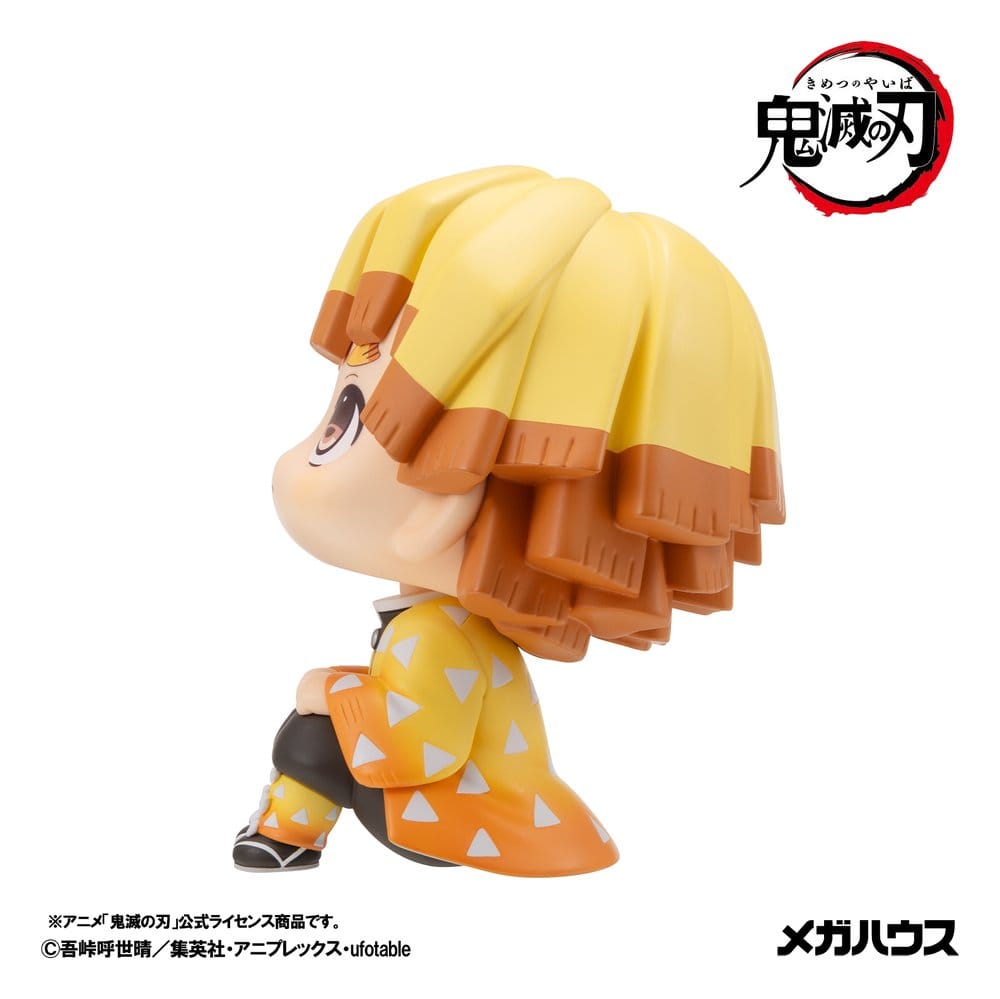 Demon Slayer: Kimetsu no Yaiba Pack de 2 Figuras PVC Look Up Zenitsu Agatsuma Grumpy Ver. & Kaigaku 11 cm (with gift)