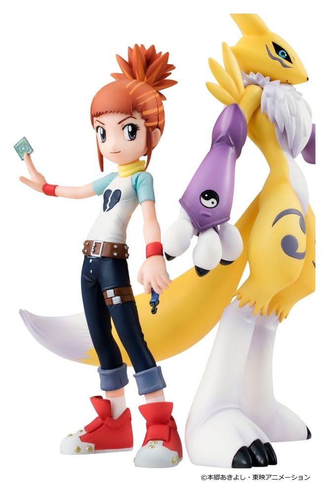 Digimon Tamers Figura PVC G.E.M. Series Renamon & Ruki Makino 13 cm (Repeat)