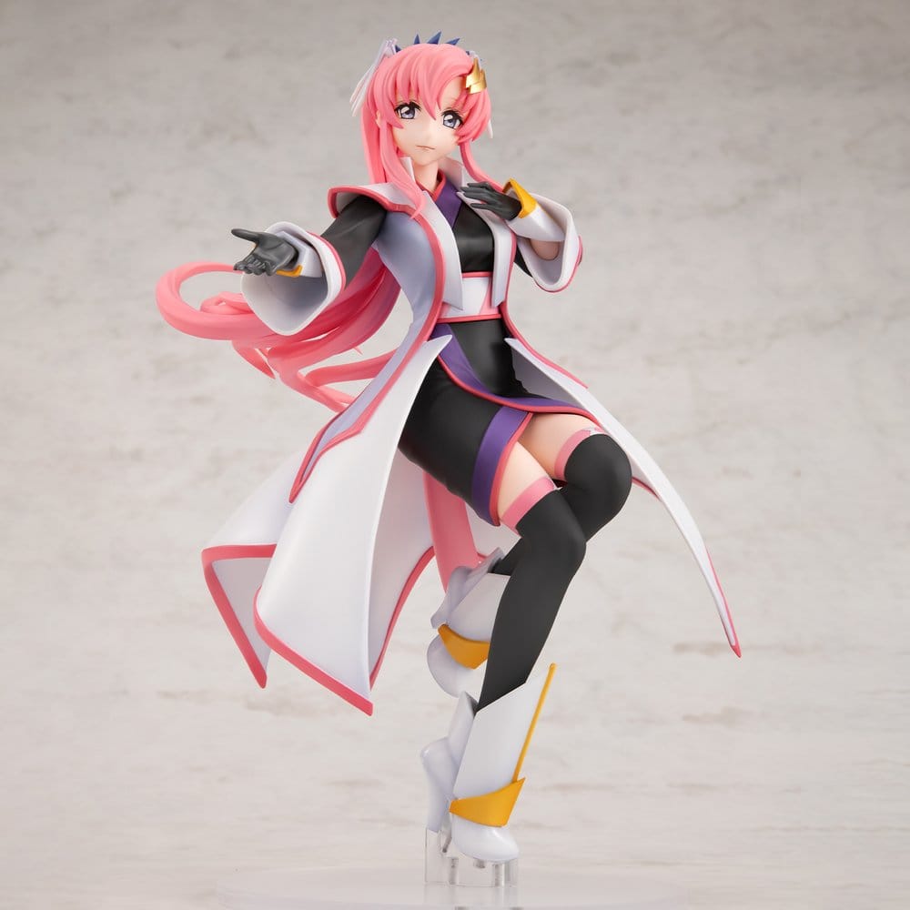 Gundam GGG (Gundam Girls Generation) Series Figura PVC Mobile Suit Gundam SEED FREEDOM Lacus Clyne Battle Surcoat Ver. 22 cm Frikytopia