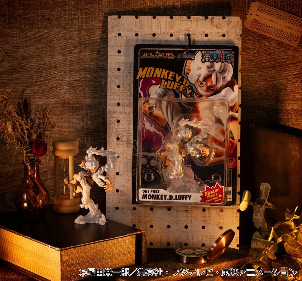 One Piece Wallstar Figura PVC Monkey D. Luffy Gear Fifth 10 cm