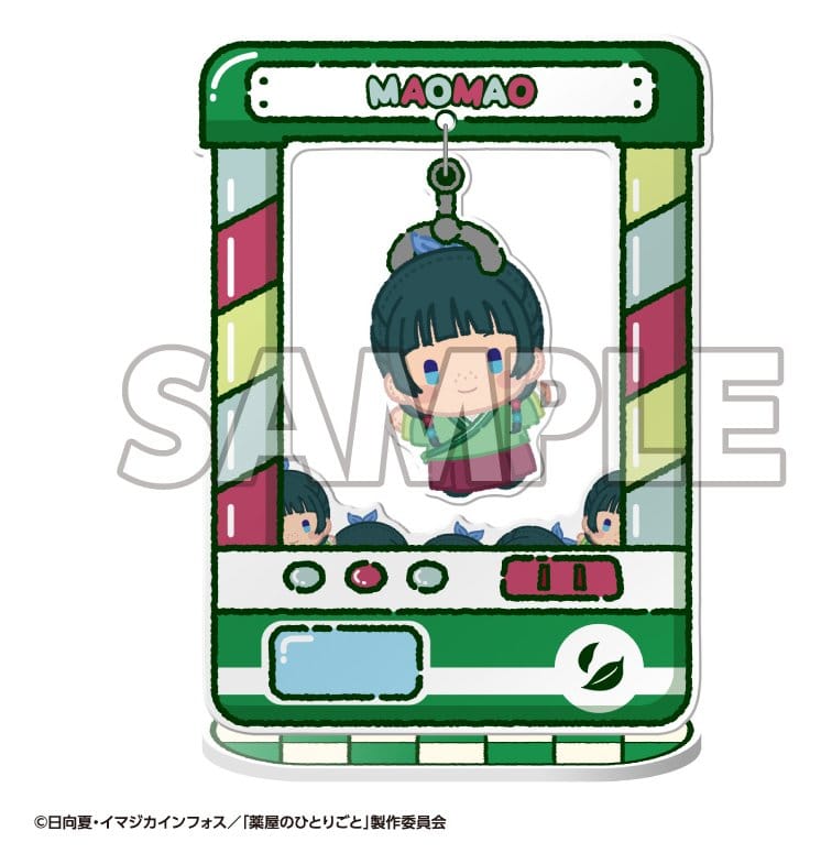 The Apothecary Diaries Chara Catcher Figuras acrílico TV Anime 9 cm Blind Box Expositor (8)