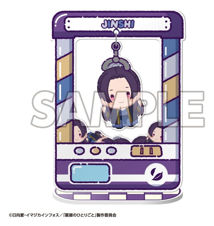 The Apothecary Diaries Chara Catcher Figuras acrílico TV Anime 9 cm Blind Box Expositor (8)