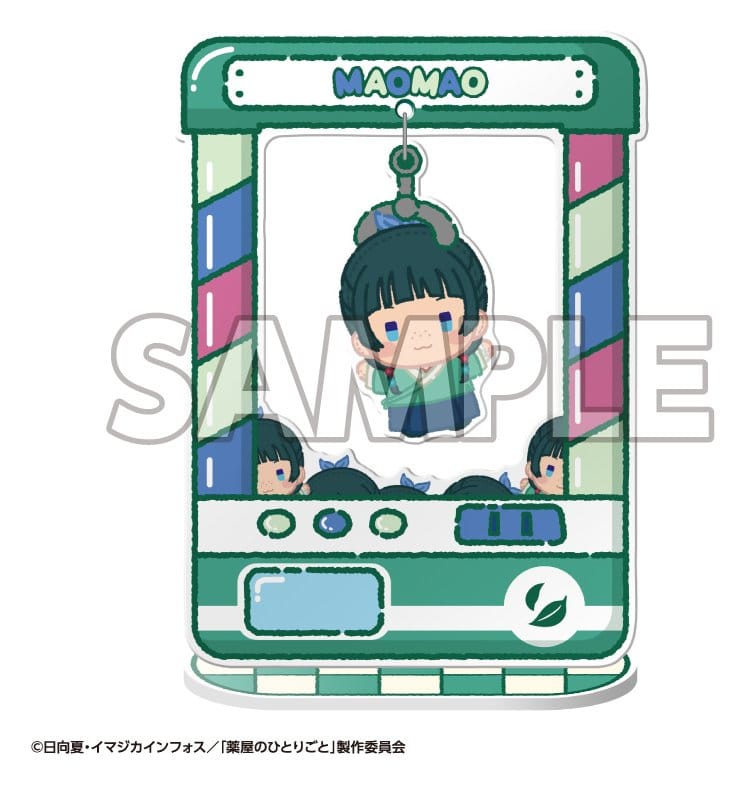 The Apothecary Diaries Chara Catcher Figuras acrílico TV Anime 9 cm Blind Box Expositor (8)