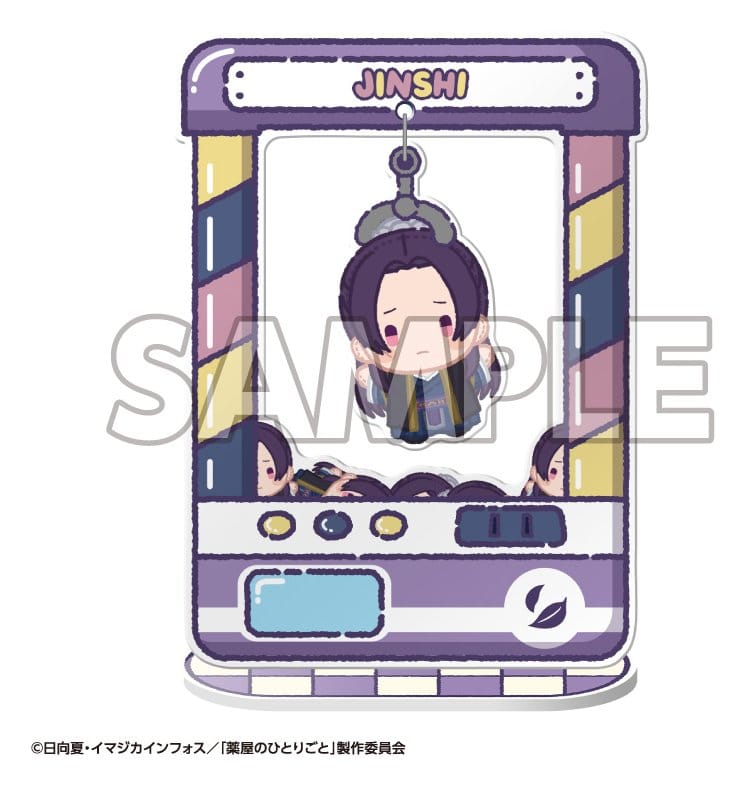 The Apothecary Diaries Chara Catcher Figuras acrílico TV Anime 9 cm Blind Box Expositor (8)