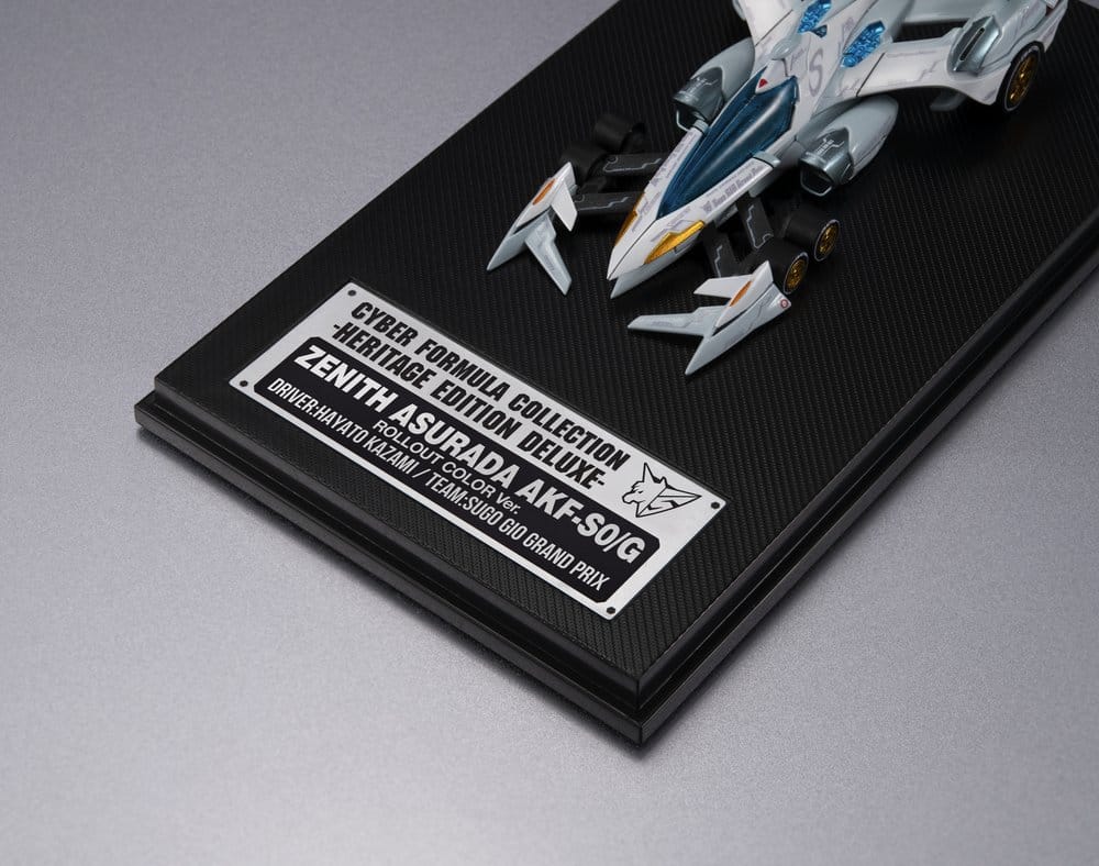 Future GPX Cyber Formula Cyber Formula Collection -Heritage Edition- Vehículo DX Asurada Zenith Asurada AKF-S0/G Roll Out Set 15 cm