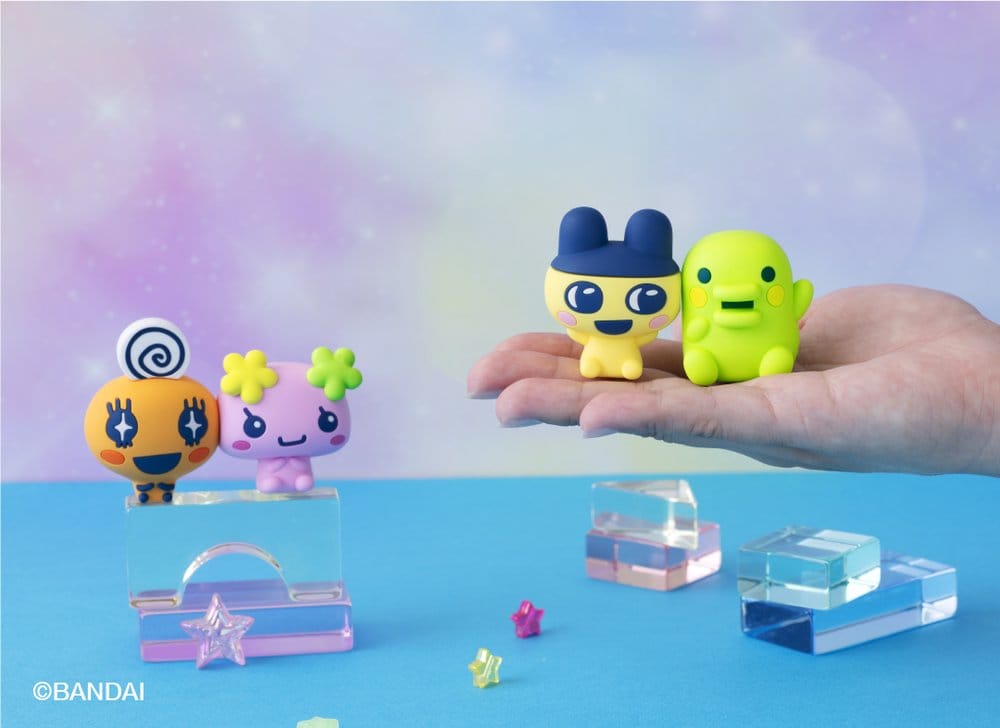 Tamagotchi PITAKYUT Figuras Mini 4 cm Blind Box Expositor (4)