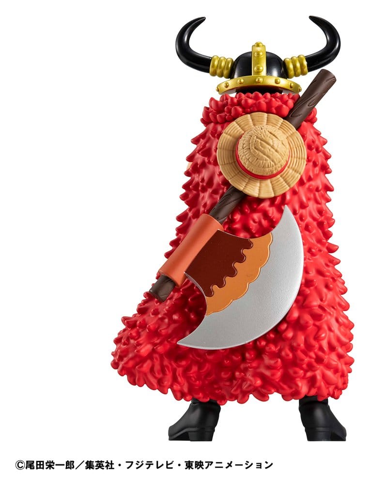 One Piece Wallstar Figura PVC Monkey D. Luffy Elbaph Arc 11 cm