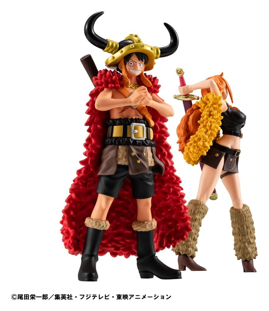 One Piece Wallstar Figura PVC Monkey D. Luffy Elbaph Arc 11 cm