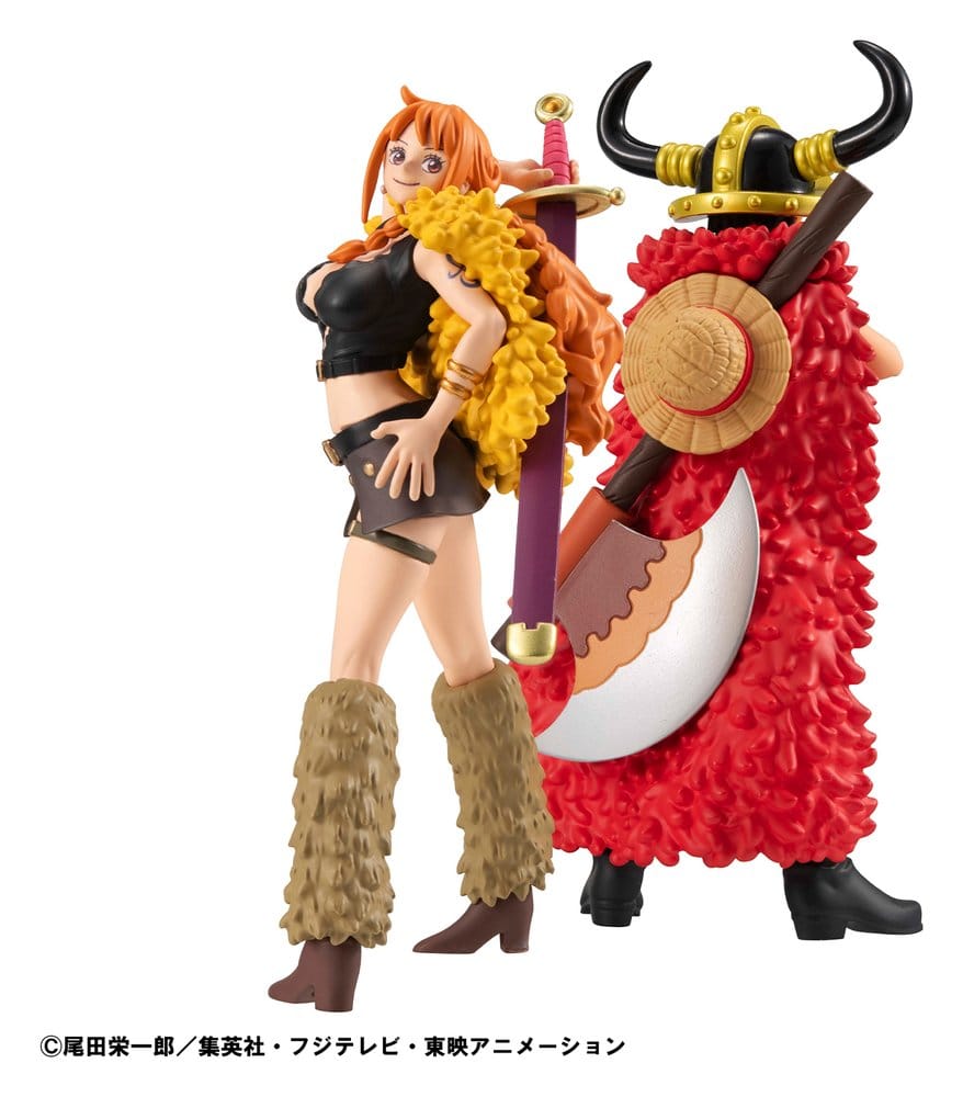 One Piece WALLSTAR Figura PVC Nami (Elbaph Arc) 10 cm