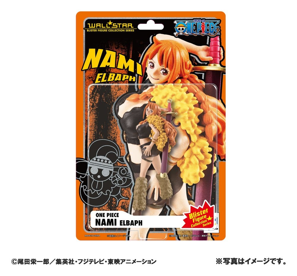 One Piece WALLSTAR Figura PVC Nami (Elbaph Arc) 10 cm