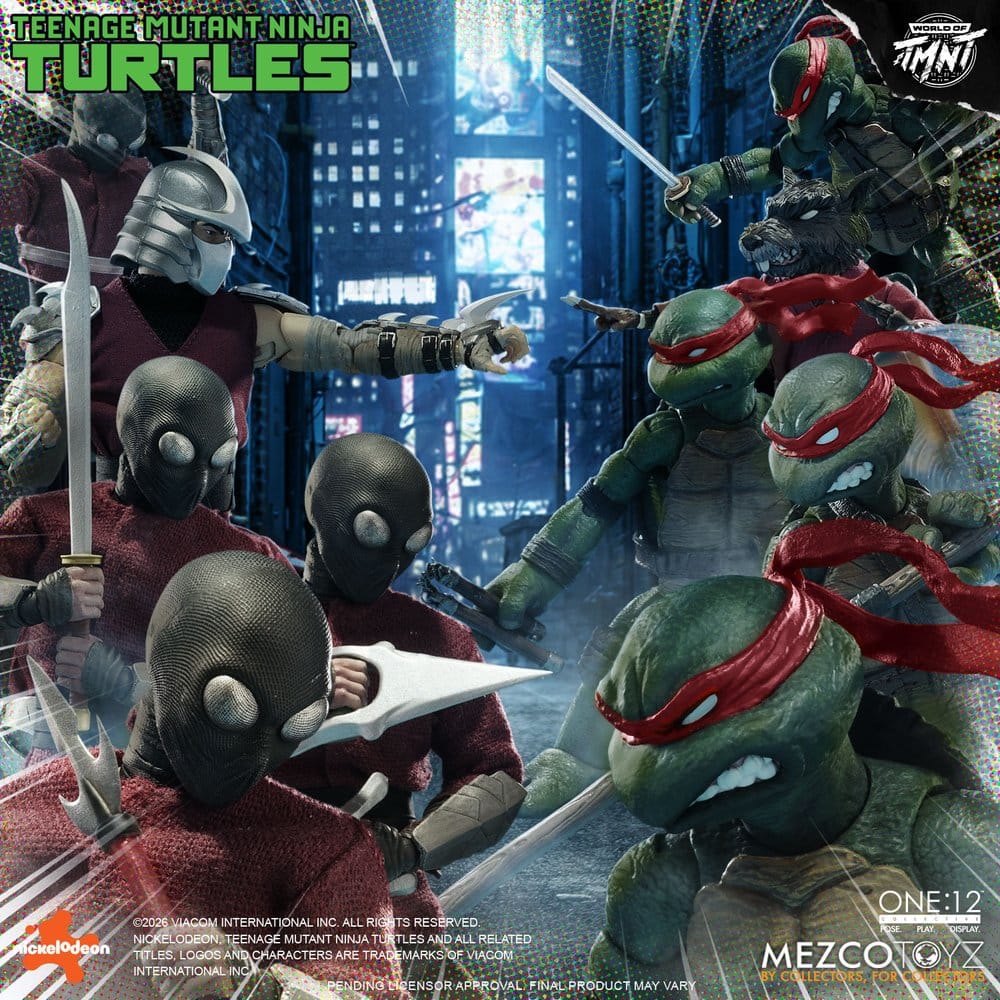 Las Tortugas Ninja One:12 Collective Figuras 1/12 Boxed Set 17 cm