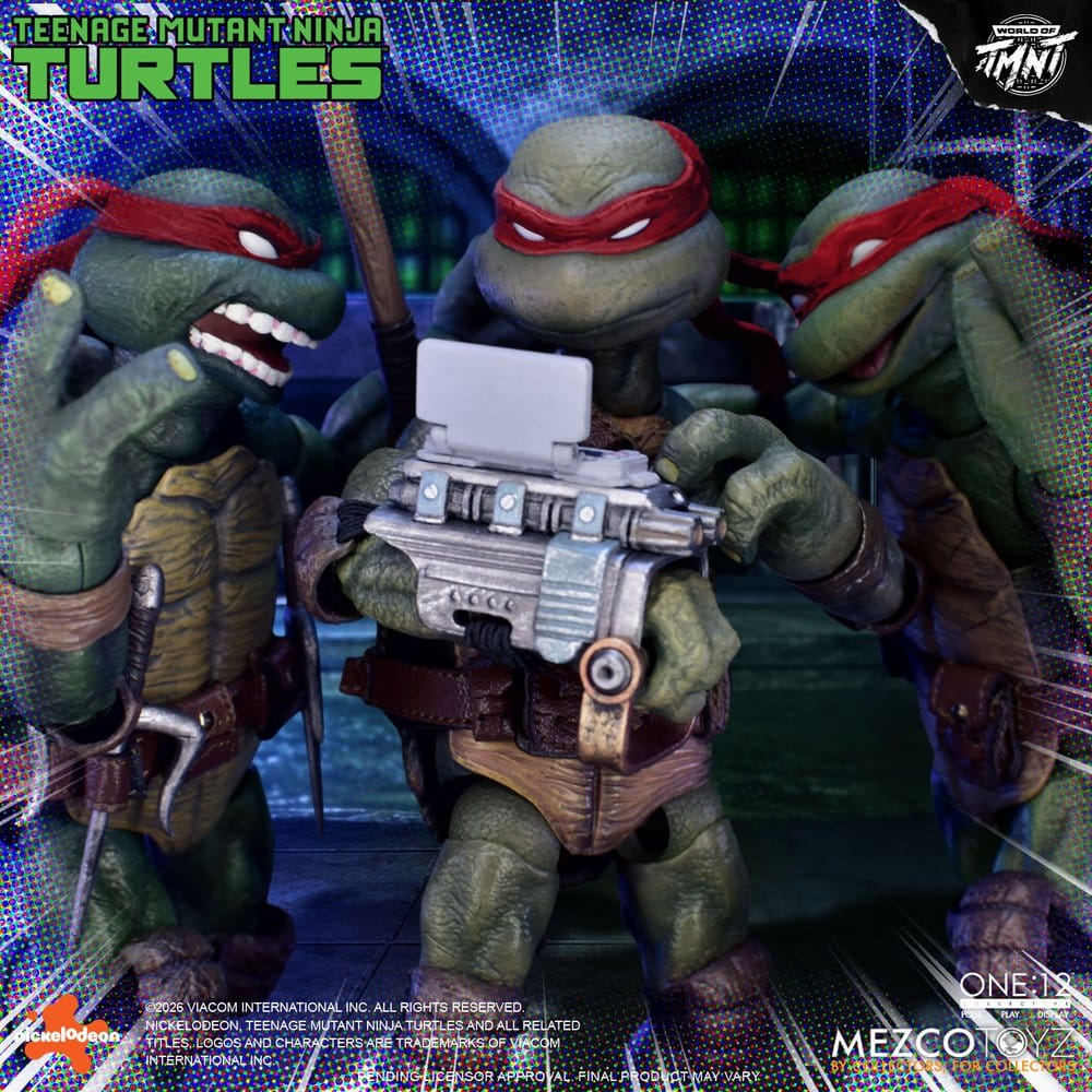 Las Tortugas Ninja One:12 Collective Figuras 1/12 Boxed Set 17 cm