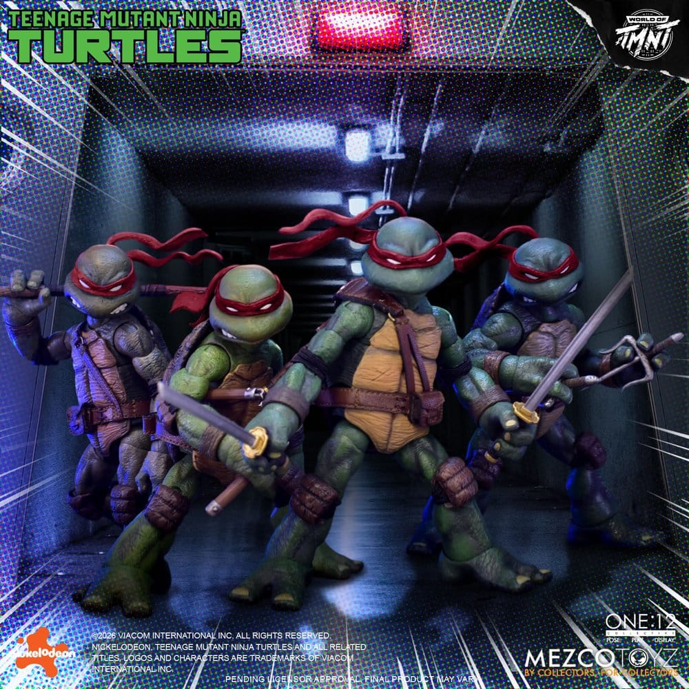 Las Tortugas Ninja One:12 Collective Figuras 1/12 Boxed Set 17 cm