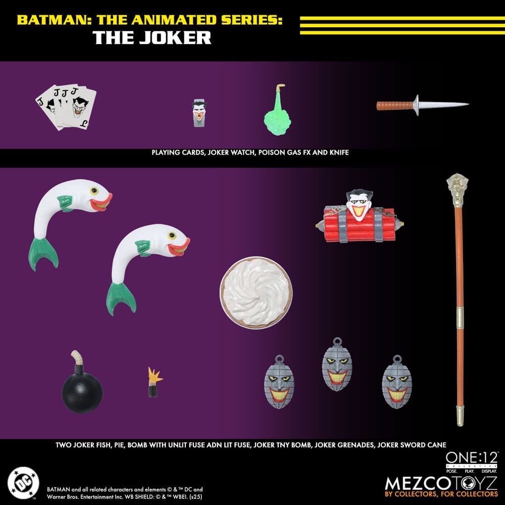 Batman: la serie animada Figura 1/12 The Joker 17 cm