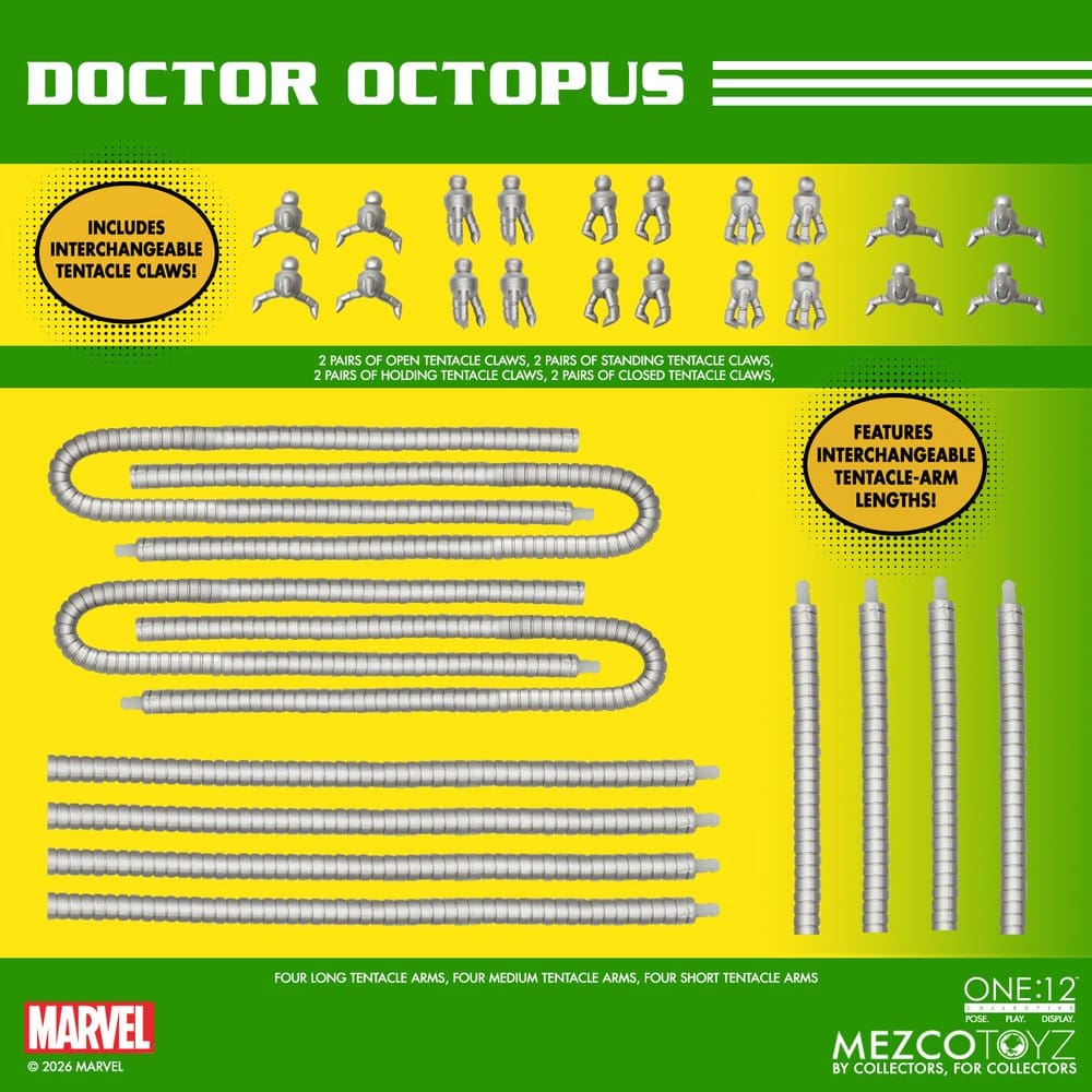 Marvel Comics One:12 Collective Figura 1/12 Doctor Octopus 16 cm
