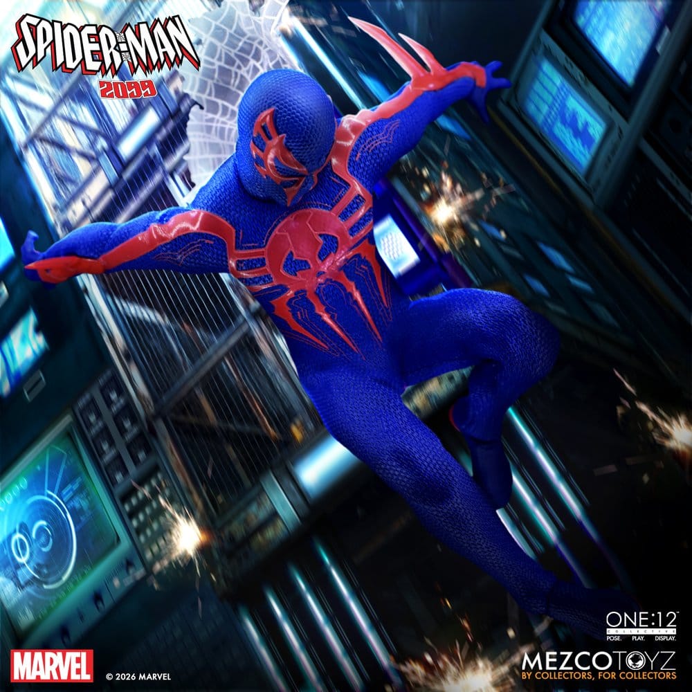 Marvel Comics One:12 Collective Figura 1/12 Spider-Man 2099 17 cm