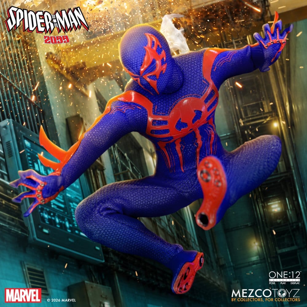 Marvel Comics One:12 Collective Figura 1/12 Spider-Man 2099 17 cm
