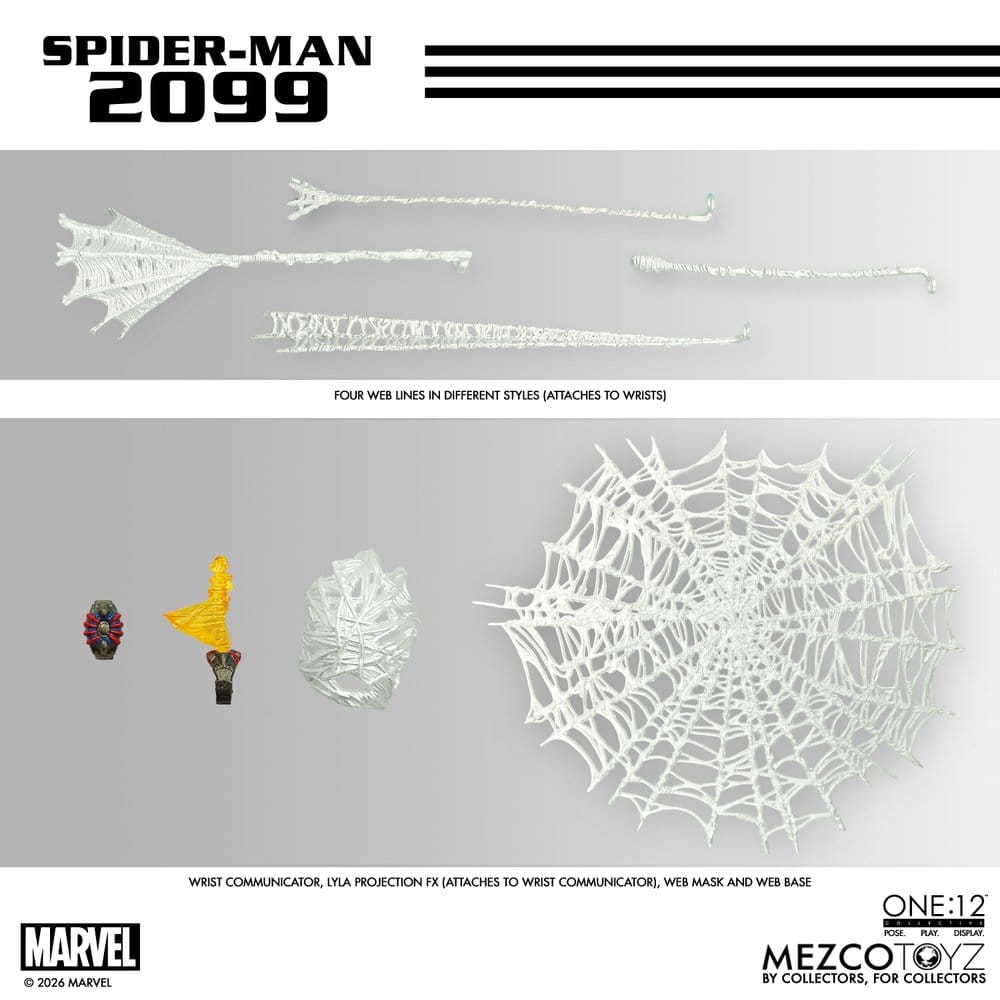 Marvel Comics One:12 Collective Figura 1/12 Spider-Man 2099 17 cm