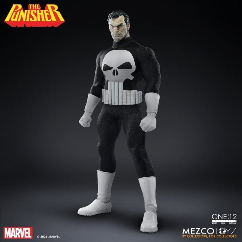 Marvel Comics One:12 Collective Figura 1/12 Punisher 17 cm