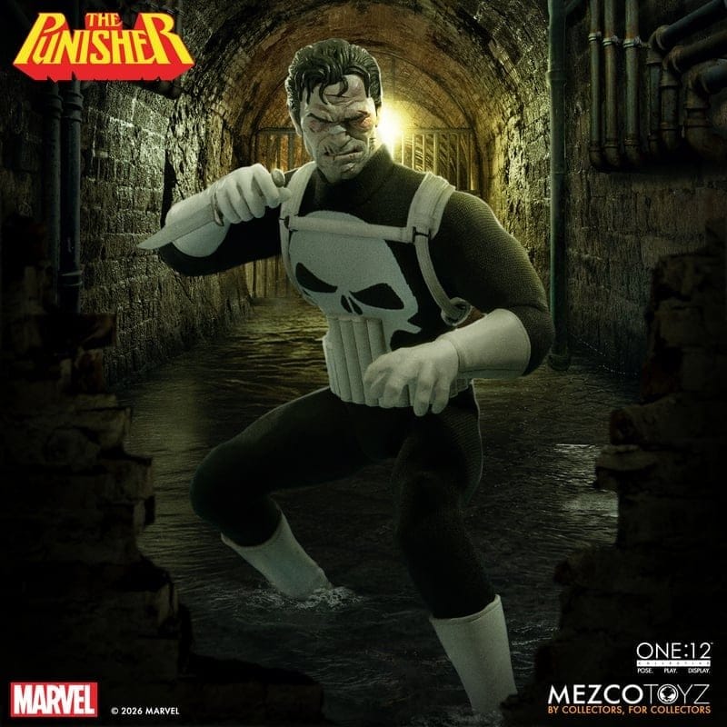 Marvel Comics One:12 Collective Figura 1/12 Punisher 17 cm