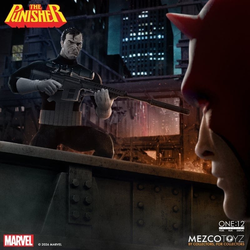 Marvel Comics One:12 Collective Figura 1/12 Punisher 17 cm